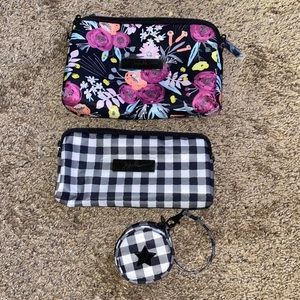 Jujube Black and Bloom/Gingham Be Set and Paci Pod